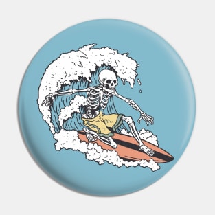 SURF SKELETON Pin