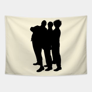 The Three Stooges - 90's Vintage Drawing Tapestry