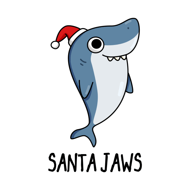 Santa Jaws Christmas by punnybone