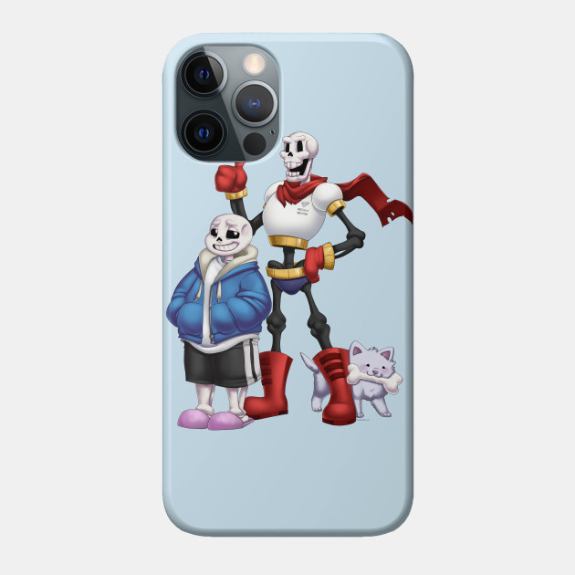 Skeleton Bros - Undertale - Phone Case