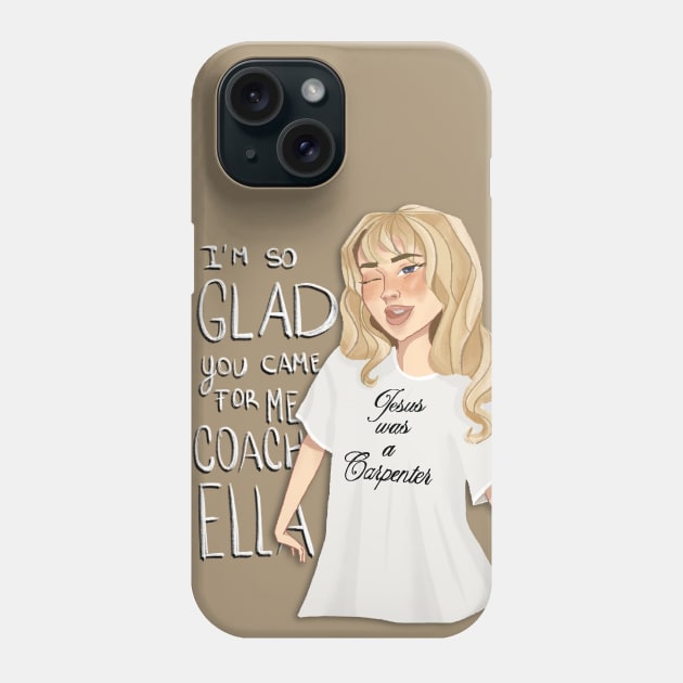 Sabrina carpenter nonsense coachella Phone Case by Abril Victal