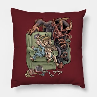 Krampus Pillow