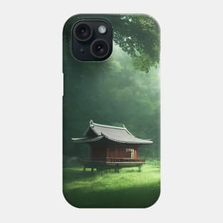 Ancient wooden house cute design Phone Case