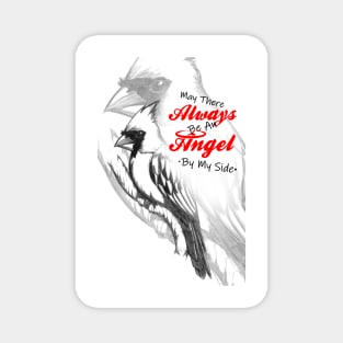 Cardinal - May There Always Be An Angel By My Side Magnet