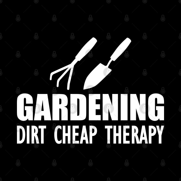 Gardening dirt cheap therapy w by KC Happy Shop