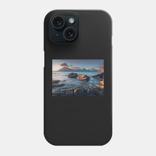 The black Cuillin from Elgol Phone Case