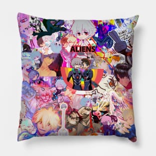 NGE! Kaworu Nagisa Master Collage Pillow