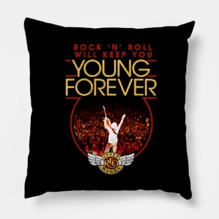 REO Speedwagon Young Forever 2023 Tour T-Shirt Pillow