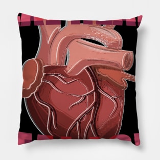 Real heart real love Pillow