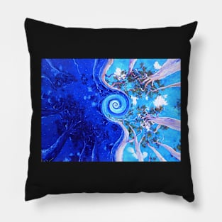 Day Night Vortex Pillow