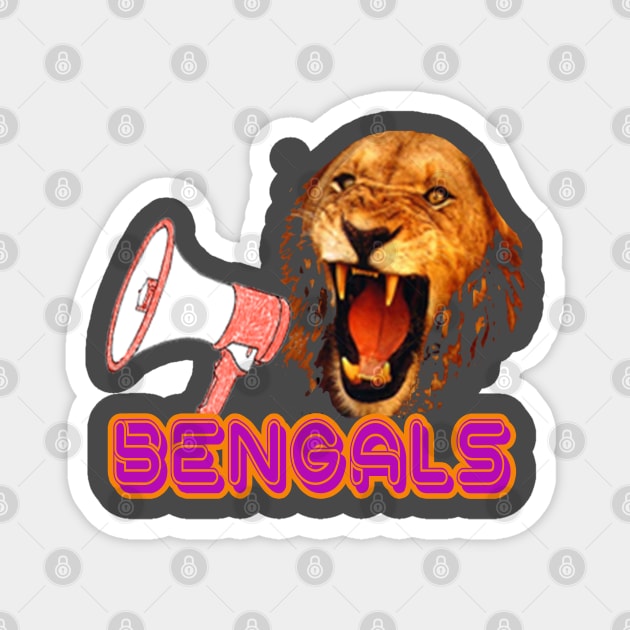 BENGALS Magnet by salikansalikun