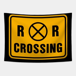 Railroad Crossing Indicator Tapestry