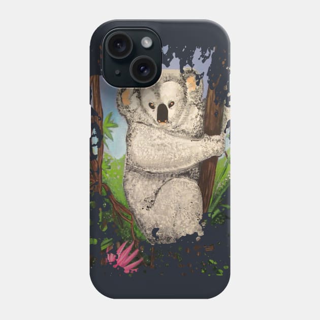 Koala Phone Case by adamzworld