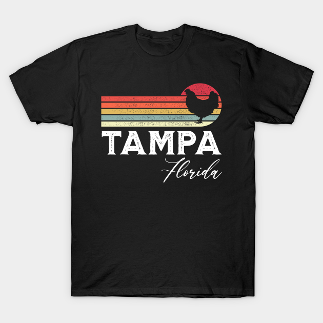 Discover Tampa Florida Chicken Lover Souvenir Gift - Tampa Florida Chicken Lover Souvenir - T-Shirt