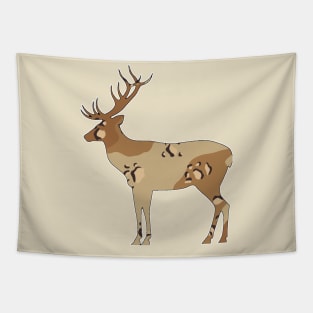 Camo Deer - 7 Tapestry