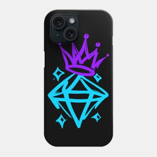 Diamond Royalty Graffiti Tee! Phone Case