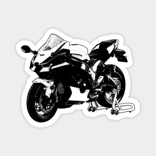 ZX10R Bike Sketch Art Magnet