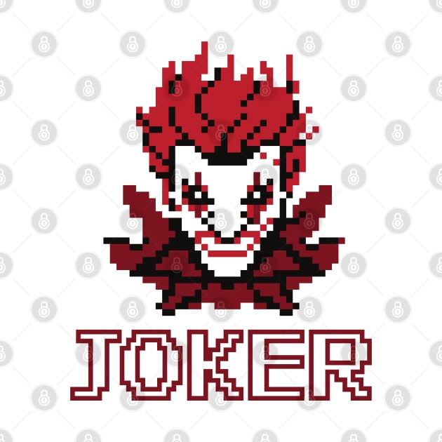 Joker pixel art by TrendsCollection