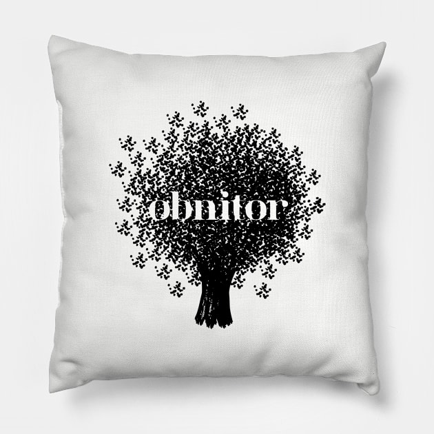 Stand firm - Obnitor Pillow by patpatpatterns