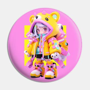 AKBLM - ULTIMATE BACKPACK KUMIKO | HARAJUKU STYLE GIRL Pin