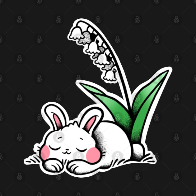 Sleepy bunny by Blanche Draw