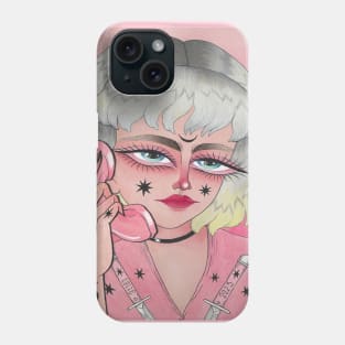 Hanging on the Telephone Phone Case