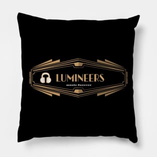 listening to lumineers music Pillow