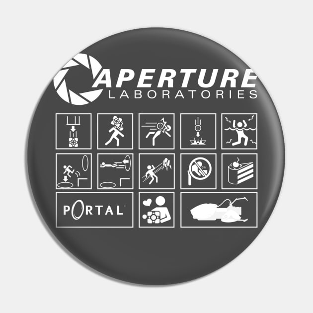 Aperture Science (Portal 2007) Pin by DANJ16