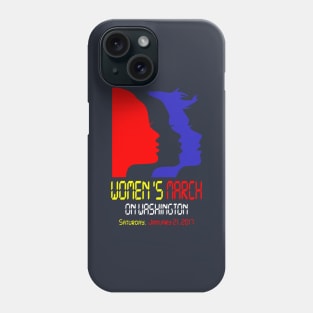 women's march on washington Phone Case