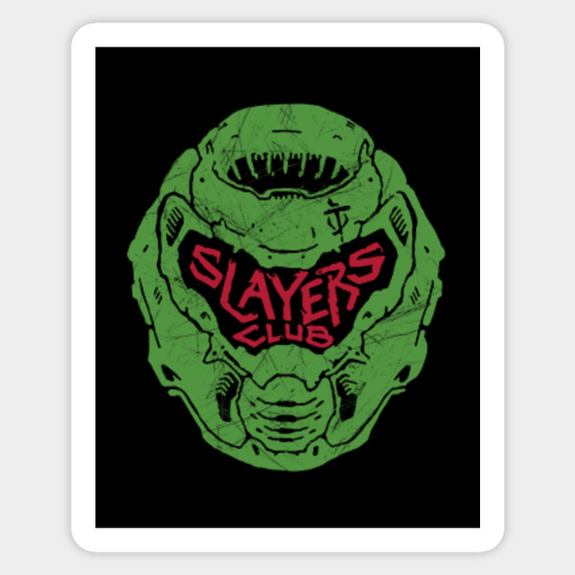 Wallpaper Slayers Club Slayers Club Gamer Geek Game Logo Sticker Teepublic For Android