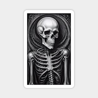 Twisted Skeleton 8 Magnet