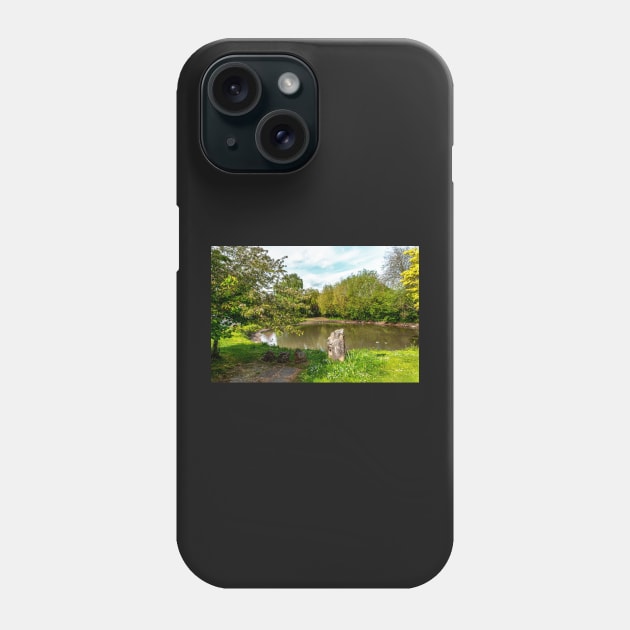 East Ilsley Village Pond Phone Case by IanWL