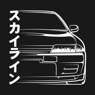 Skyline R32 GT-R Silhouette T-Shirt