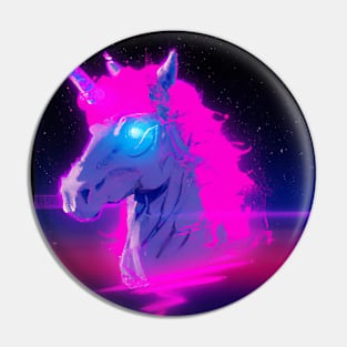 Neon Unicorn Pin