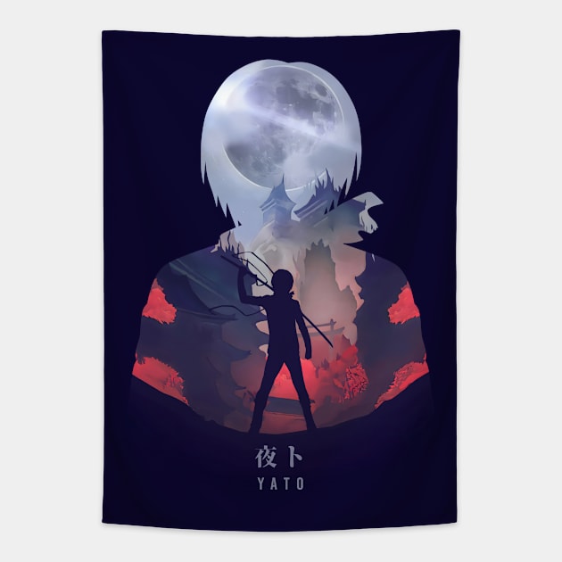 Yato - Dark Illusion Tapestry by The Artz