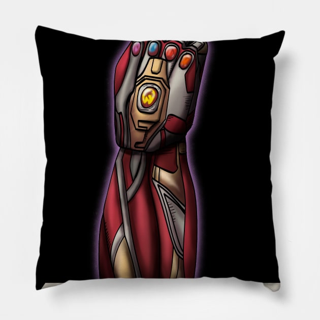 Never Forget the snap Pillow by LegendaryPhoenix