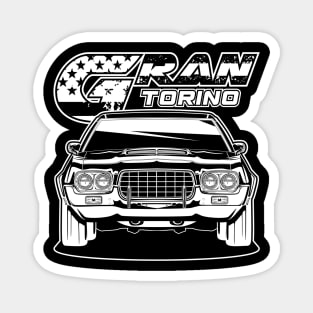 Gran Torino (White Print) Magnet