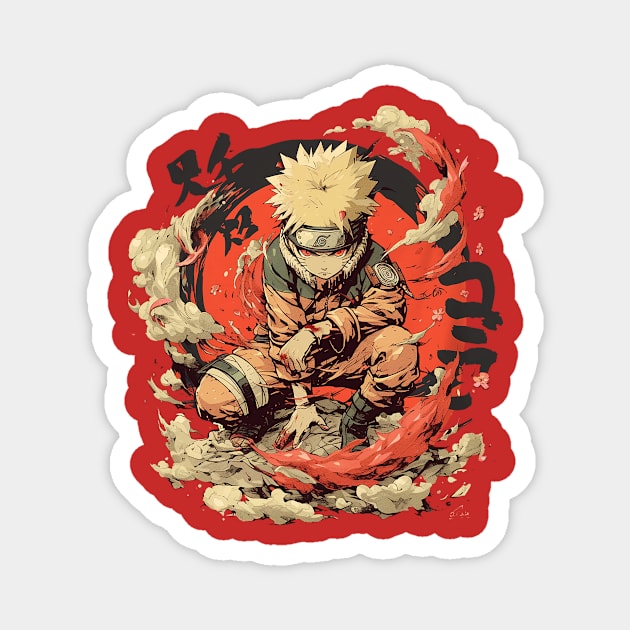 naruto Magnet by dubcarnage