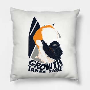 Growth takes time Pillow