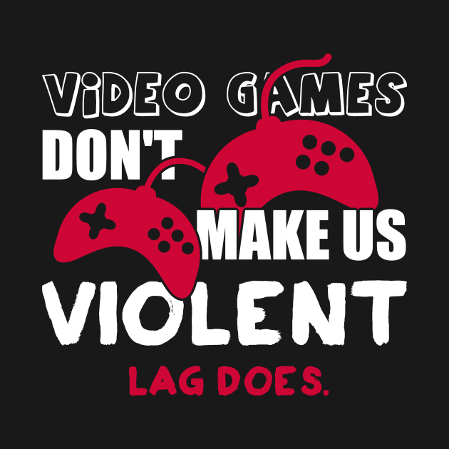 Video games don’t make us violent. Lag does! by nektarinchen