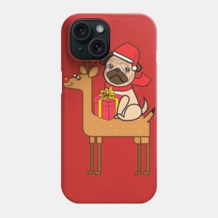 Pug Xmas Phone Case