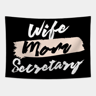 Cute Wife Mom Secretary Gift Idea Tapestry