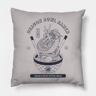 dragon bowl ramen Pillow