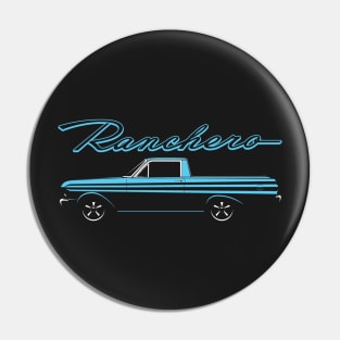 64-65 Light Blue Ranchero Pin