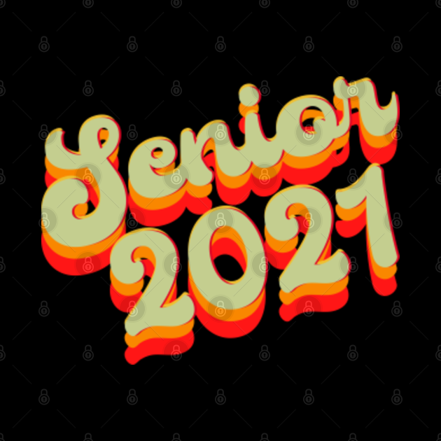Senior 2021 - Senior 2021 - Mask | TeePublic