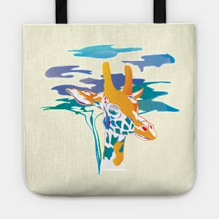 giraffe deco Tote