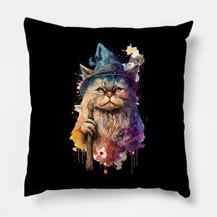 Wizard Cat Pillow