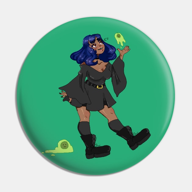 Slimeball Pin by Ehbunni