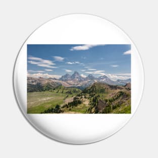 Different View of Tetons Pin