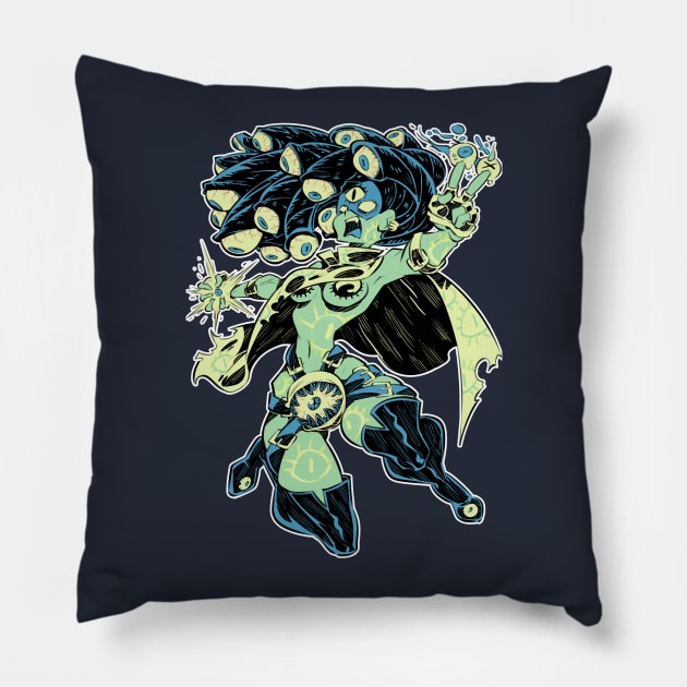 Gazer girl Pillow by Rafchu